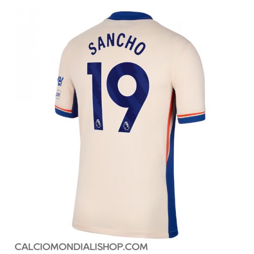 Maglie da calcio Chelsea Jadon Sancho #19 Seconda Maglia 2024-25 Manica Corta